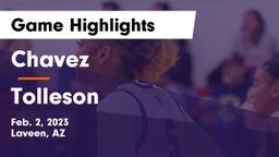 Chavez  vs Tolleson  Game Highlights - Feb. 2, 2023