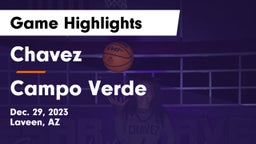 Chavez  vs Campo Verde  Game Highlights - Dec. 29, 2023