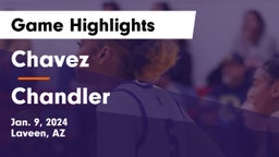 Chavez  vs Chandler  Game Highlights - Jan. 9, 2024