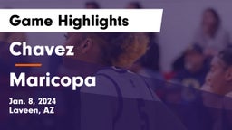 Chavez  vs Maricopa  Game Highlights - Jan. 8, 2024