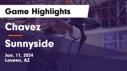 Chavez  vs Sunnyside  Game Highlights - Jan. 11, 2024