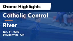 Catholic Central  vs River  Game Highlights - Jan. 31, 2020