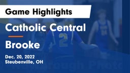 Catholic Central  vs Brooke  Game Highlights - Dec. 20, 2022