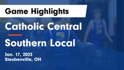 Catholic Central  vs Southern Local  Game Highlights - Jan. 17, 2023