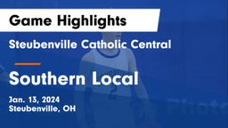 Steubenville Catholic Central  vs Southern Local  Game Highlights - Jan. 13, 2024