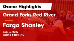 Grand Forks Red River  vs Fargo Shanley  Game Highlights - Feb. 3, 2022