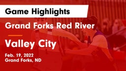 Grand Forks Red River  vs Valley City  Game Highlights - Feb. 19, 2022