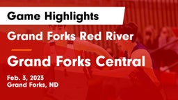 Grand Forks Red River  vs Grand Forks Central  Game Highlights - Feb. 3, 2023
