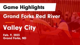 Grand Forks Red River  vs Valley City  Game Highlights - Feb. 9, 2023