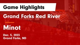 Grand Forks Red River  vs Minot  Game Highlights - Dec. 5, 2023
