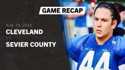 Recap: Cleveland  vs. Sevier County 2016