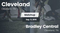 Matchup: Cleveland High vs. Bradley Central  2016