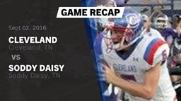 Recap: Cleveland  vs. Soddy Daisy  2016