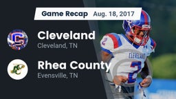 Recap: Cleveland  vs. Rhea County  2017
