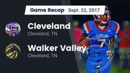 Recap: Cleveland  vs. Walker Valley  2017