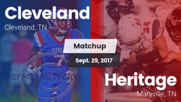 Matchup: Cleveland High vs. Heritage  2017