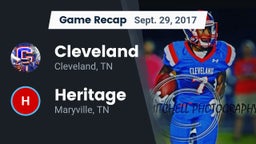 Recap: Cleveland  vs. Heritage  2017
