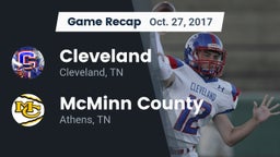 Recap: Cleveland  vs. McMinn County  2017