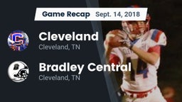 Recap: Cleveland  vs. Bradley Central  2018