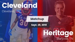 Matchup: Cleveland High vs. Heritage  2018