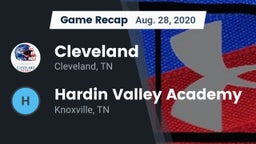 Recap: Cleveland  vs. Hardin Valley Academy 2020