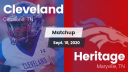 Matchup: Cleveland High vs. Heritage  2020