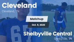 Matchup: Cleveland High vs. Shelbyville Central  2020
