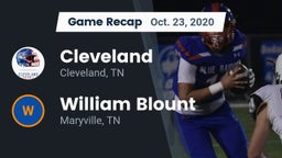 Recap: Cleveland  vs. William Blount  2020