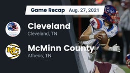 Recap: Cleveland  vs. McMinn County  2021