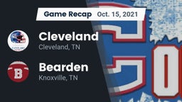 Recap: Cleveland  vs. Bearden  2021