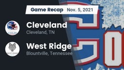 Recap: Cleveland  vs. West Ridge  2021