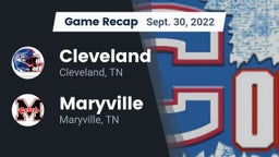 Recap: Cleveland  vs. Maryville  2022