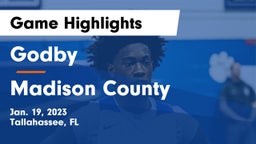 Godby  vs Madison County  Game Highlights - Jan. 19, 2023