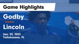 Godby  vs Lincoln  Game Highlights - Jan. 24, 2023