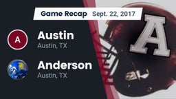 Recap: Austin  vs. Anderson  2017