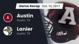 Recap: Austin  vs. Lanier  2017