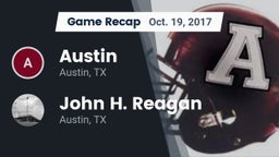 Recap: Austin  vs. John H. Reagan  2017