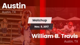 Matchup: Austin  vs. William B. Travis  2017