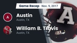 Recap: Austin  vs. William B. Travis  2017