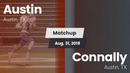 Matchup: Austin  vs. Connally  2018