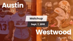 Matchup: Austin  vs. Westwood  2018