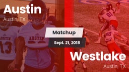 Matchup: Austin  vs. Westlake  2018