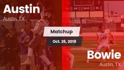 Matchup: Austin  vs. Bowie  2018