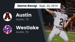 Recap: Austin  vs. Westlake  2019