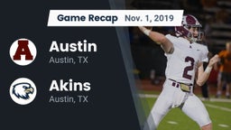 Recap: Austin  vs. Akins  2019