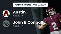 Recap: Austin  vs. John B Connally  2020