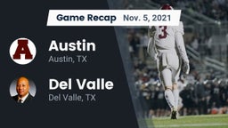 Recap: Austin  vs. Del Valle  2021