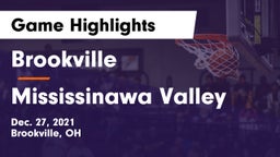 Brookville  vs Mississinawa Valley  Game Highlights - Dec. 27, 2021