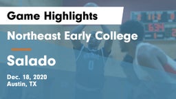 Northeast Early College  vs Salado   Game Highlights - Dec. 18, 2020