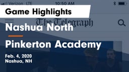 Nashua North  vs Pinkerton Academy Game Highlights - Feb. 4, 2020